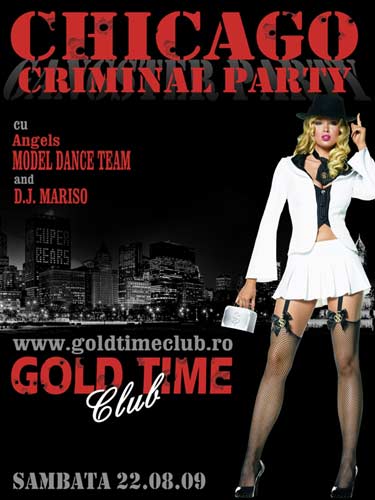 Foto PETRECERE – Gangster Party in clubul Gold Time din Baia Mare